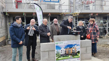 Début du chantier de construction de la résidence EXENNA