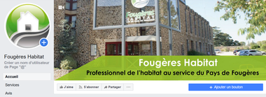 Fougères Habitat page facebook